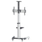 Manhattan 461245 - Trolley monitor/TV Stand for 94 cm (37") to 177.8 cm (70")