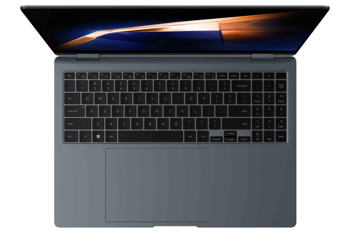 Samsung Galaxy Book4 Pro 360 Laptop - Touchscreen - 40.6 cm (16") - Intel Core Ultra 7 155H - 16 GB LPDDR5x-SDRAM - 512 GB SSD - Wi-Fi 6E - Windows 11 Pro - Grey