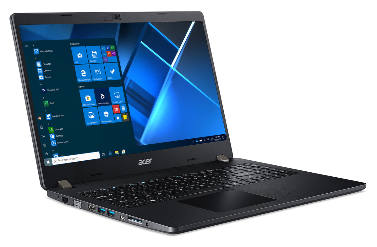 Acer TravelMate P2 Laptop - 39.6 cm (15.6&quot;) - Intel® Core™ i5-1135G7 - 8 GB DDR4-SDRAM - 512 GB SSD - NVIDIA GeForce MX330 - Wi-Fi 6 - Windows 11 Pro - Black