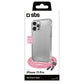 SBS Necklace mobile phone case for iPhone 13 Pro in Pink / Transparent