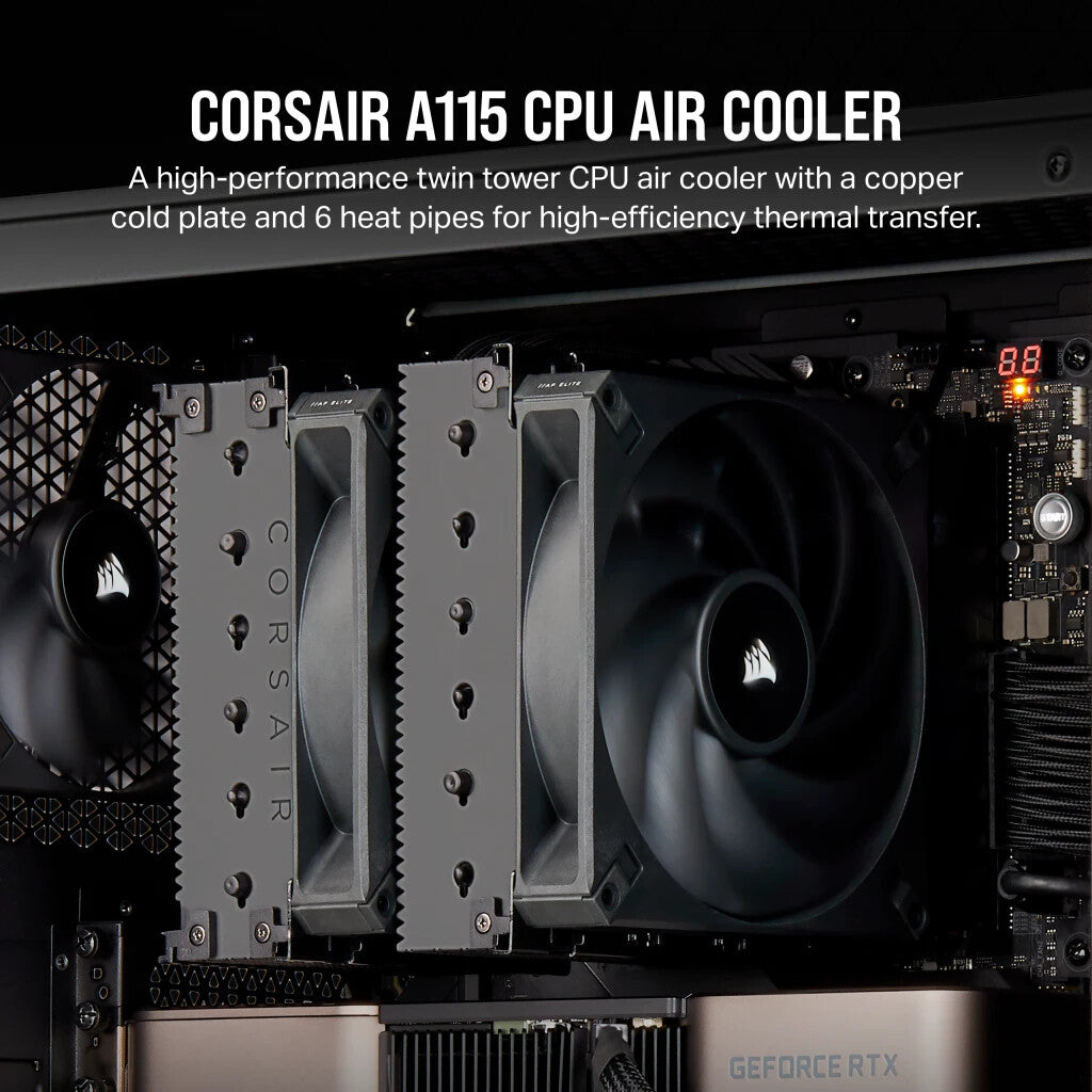 Corsair AF ELITE A115 - Air Processor Cooler in Black - 140mm