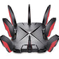 TP-Link Archer AX6600 - 2.5 Gigabit Ethernet Tri-band (2.4 GHz / 5 GHz / 5 GHz) Gaming Router in Black