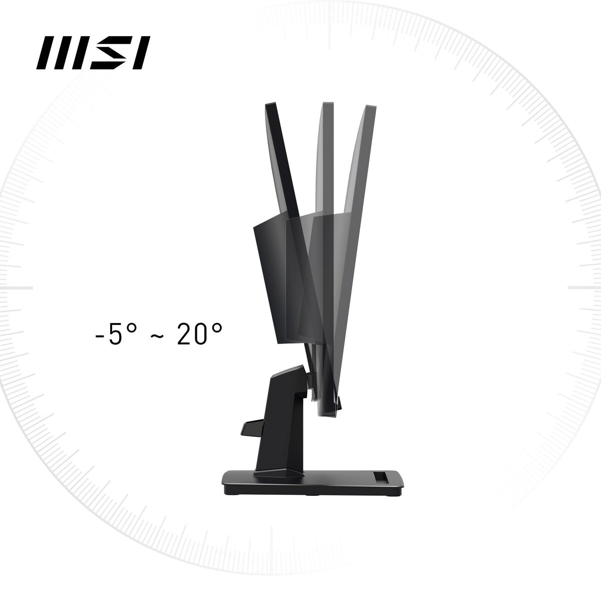 MSI Pro MP251 - 62.2 cm (24.5&quot;) - 1920 x 1080 pixels FHD LED Monitor