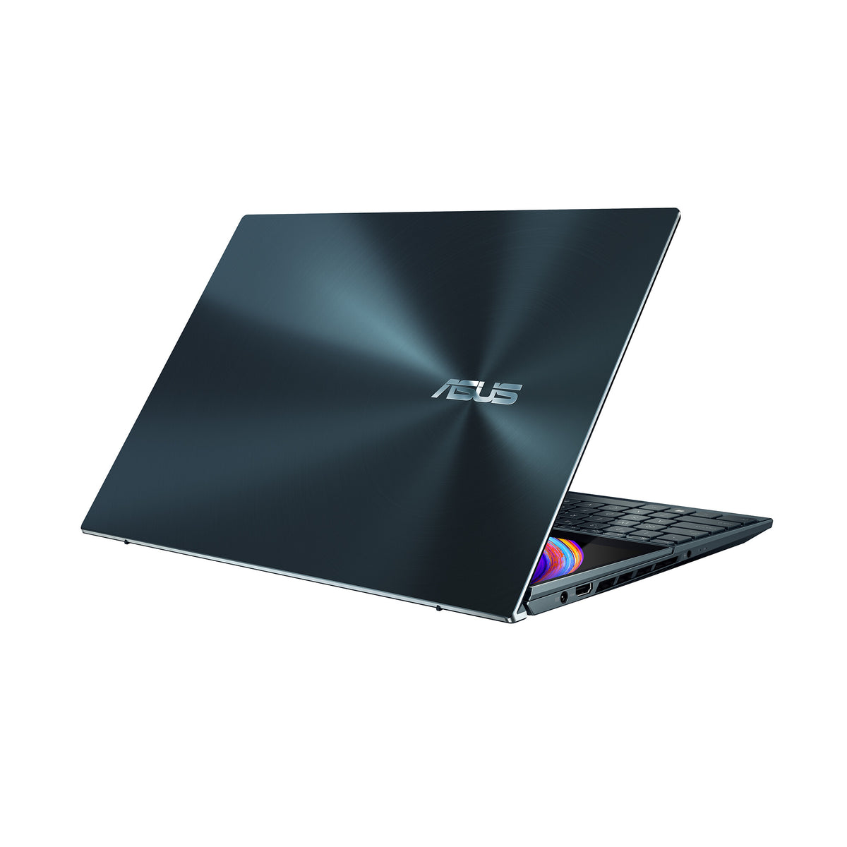 ASUS Zenbook Pro Duo 15 OLED Laptop - 39.6 cm (15.6") - Touchscreen - Intel® Core™ i9-12900H - 32 GB LPDDR5-SDRAM - 1 TB SSD - NVIDIA GeForce RTX 3070 Ti - Wi-Fi 6 - Windows 11 Home - Blue