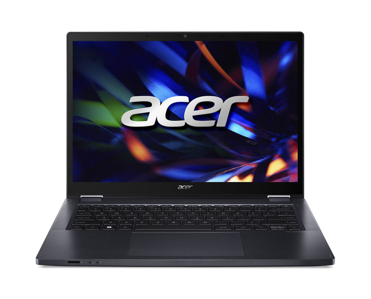 Acer TravelMate P4 Spin - 35.6 cm (14") - Touchscreen - Intel® Core™ i7-1355U - 16 GB DDR4-SDRAM - 512 GB SSB -  Wi-Fi 6E -  Windows 11 Pro - Blue