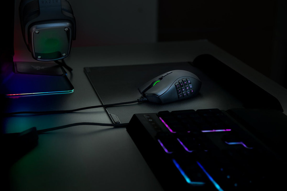 Razer Naga Trinity - USB Type-A Optical Mouse - 16,000 DPI