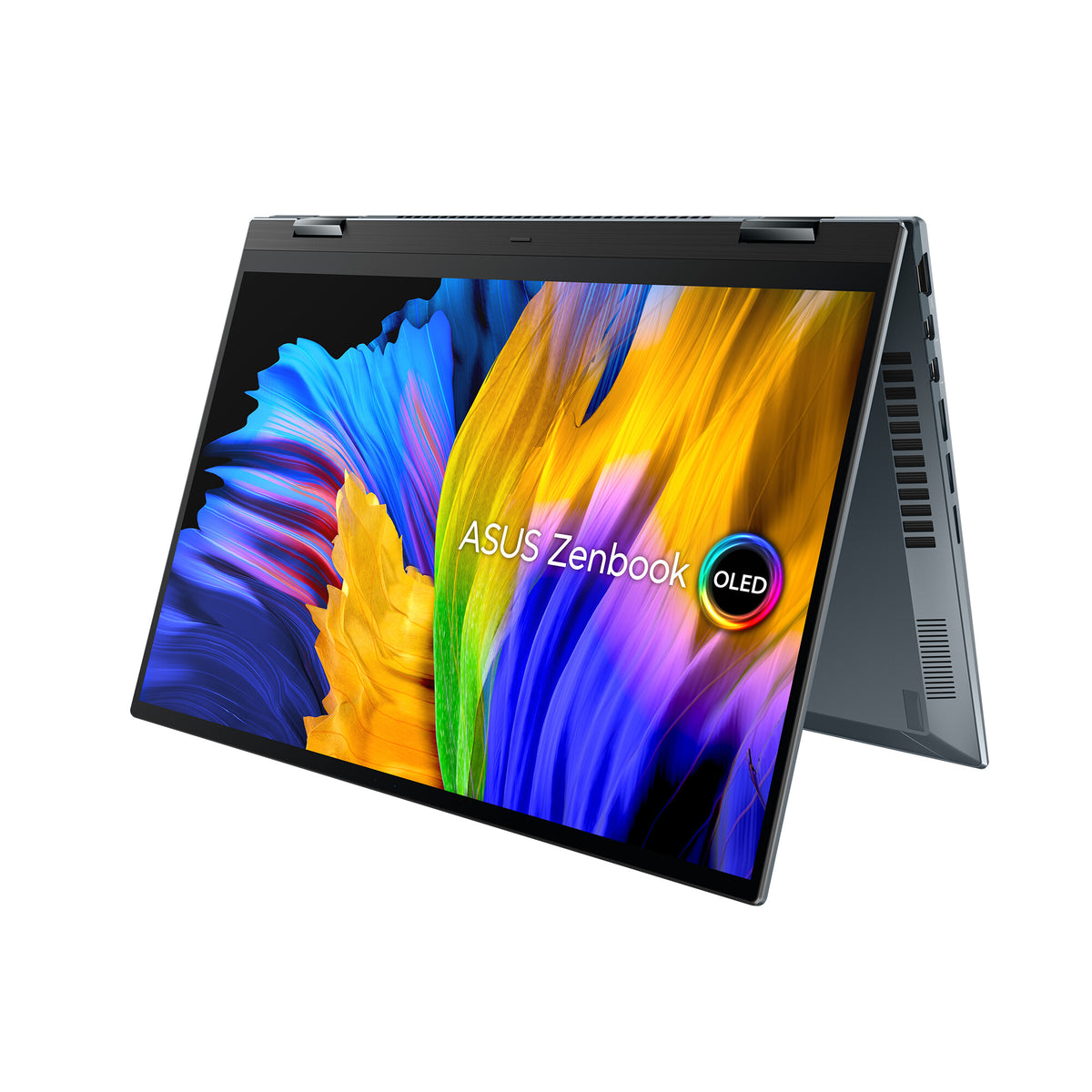 ASUS Zenbook 14 Flip OLED Hybrid (2-in-1) - 35.6 cm (14&quot;) - Touchscreen - Intel® Core™ i5-12500H - 16 GB LPDDR5-SDRAM - 512 GB SSD - Wi-Fi 6E - Windows 11 Home - Grey