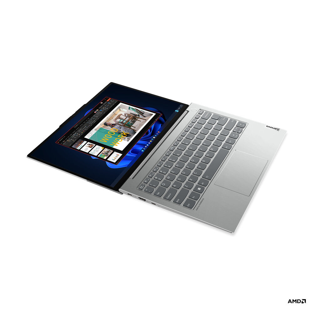 Lenovo ThinkBook 13s G4 ARB Laptop - 33.8 cm (13.3") - AMD Ryzen™ 5 6600U - 8 GB LPDDR5-SDRAM - 256 GB SSD - Wi-Fi 6E - Windows 11 Pro - Grey