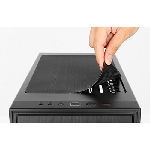 Antec VSK 10 -  Micro ATX Mid Tower Case in Black