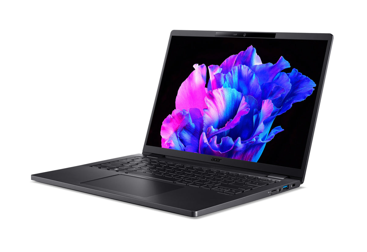 Acer TravelMate P6 Laptop - 35.6 cm (14") - Intel® Core™ i5-1335U - 16 GB LPDDR5-SDRAM - 512 GB SSD - Wi-Fi 6 - Windows 11 Pro - Black