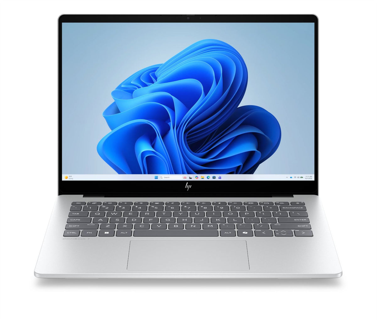 HP OmniBook 7 Laptop Next Gen AI 14-hg0003nax Copilot+ PC Intel Core Ultra 5 325 35.6 cm (14") 2K 16 GB LPDDR5x-SDRAM 512 GB SSD Wi-Fi 7 (802.11be) Windows 11 Home Silver