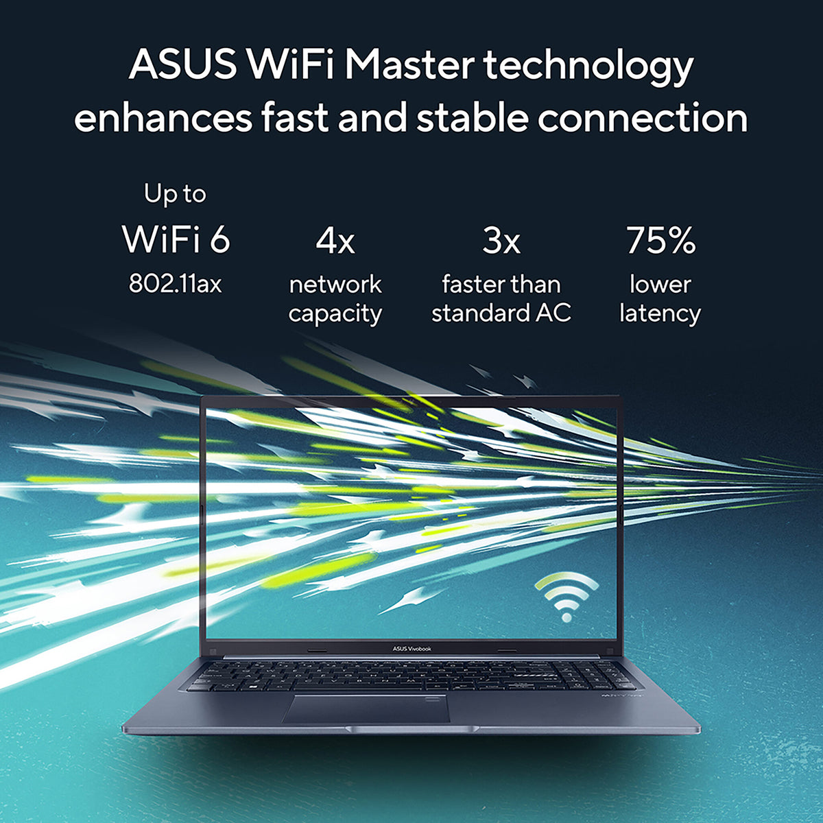 ASUS VivoBook 15 Laptop - 39.6 cm (15.6") - Intel® Core™ i5-1235U - 16 GB DDR4-SDRAM - 512 GB SSD - Wi-Fi 6 - Windows 11 Home - Silver
