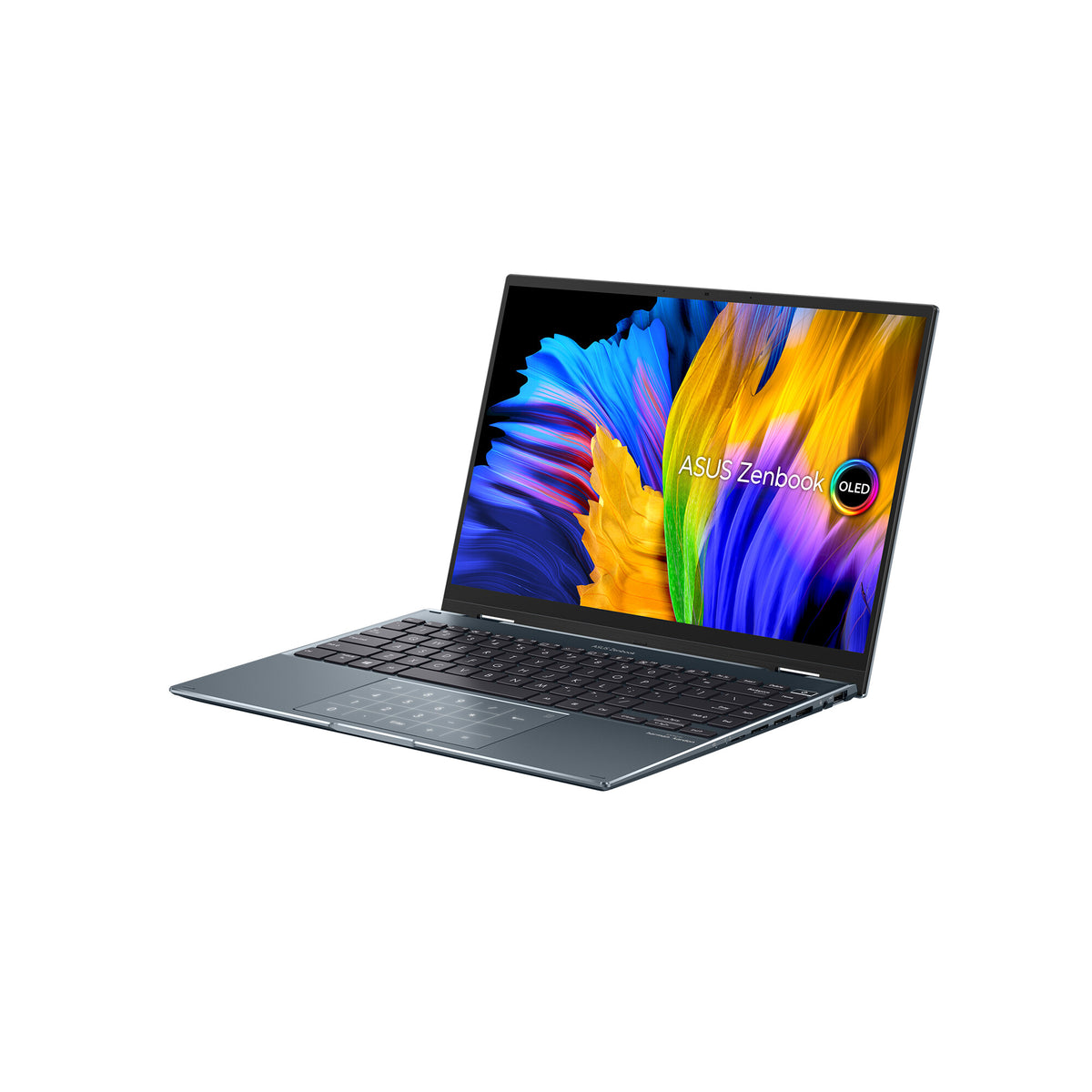 ASUS Zenbook 14 Flip OLED Hybrid (2-in-1) - 35.6 cm (14&quot;) - Touchscreen - Intel® Core™ i5-12500H - 16 GB LPDDR5-SDRAM - 512 GB SSD - Wi-Fi 6E - Windows 11 Home - Grey