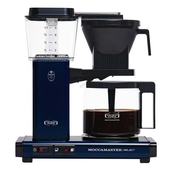 Moccamaster KBG Select - 1.25 Litre Fully-auto Drip coffee maker in Midnight Blue