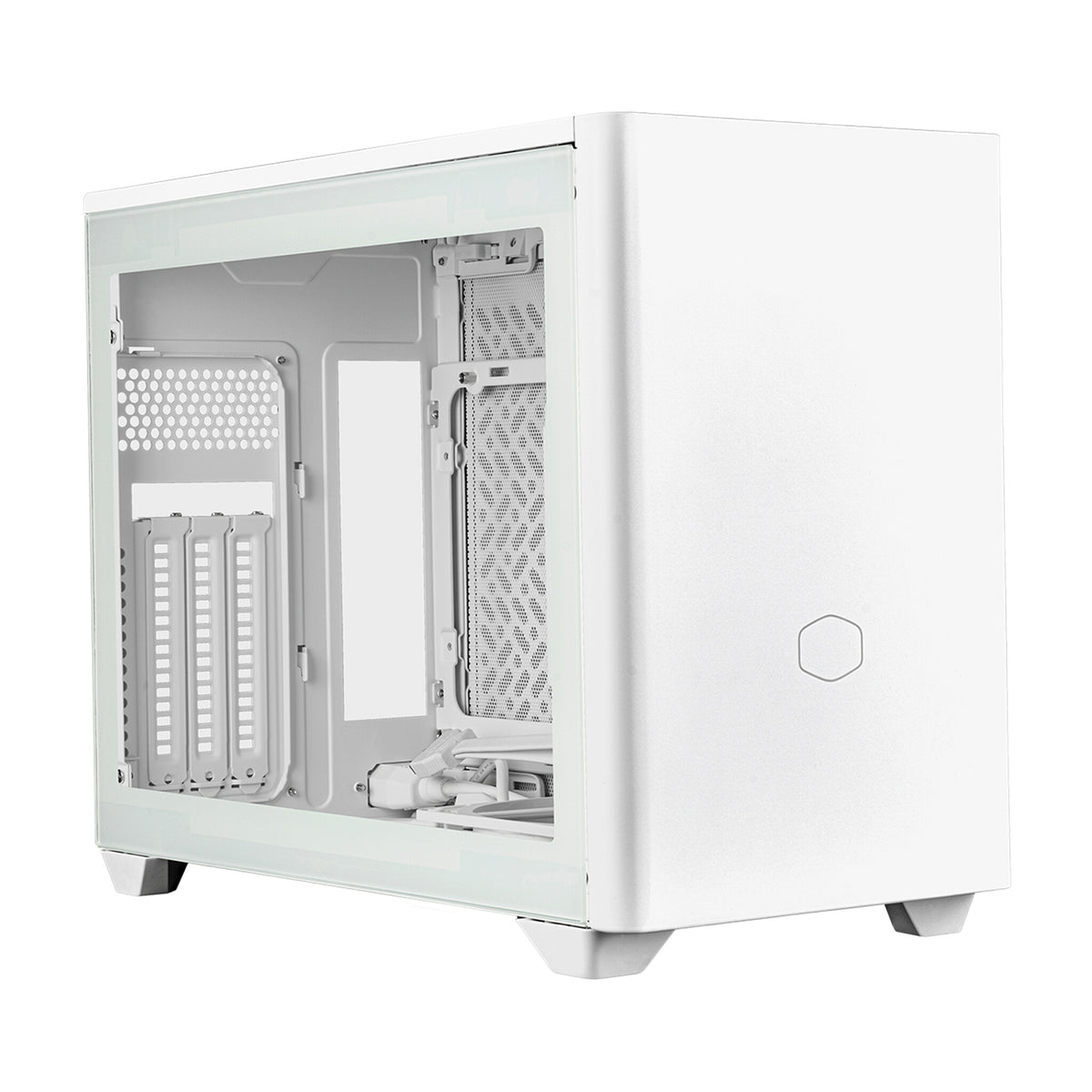 Cooler Master MasterBox NR200P V2 - Mini ITX Desktop Case in White