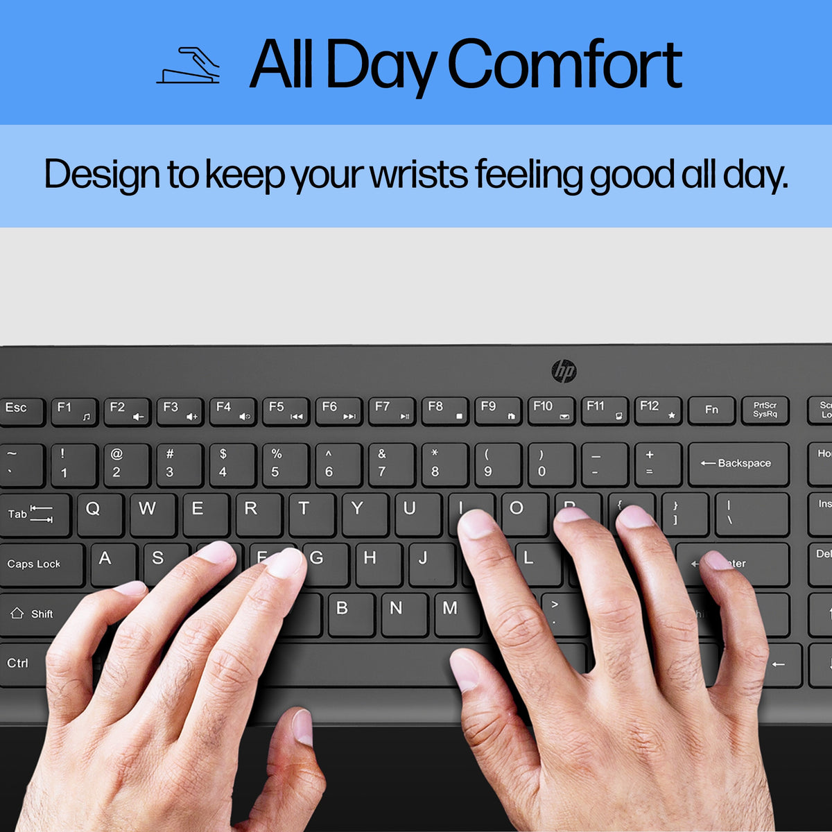 Hewlett Packard 150 - USB Wired Keyboard