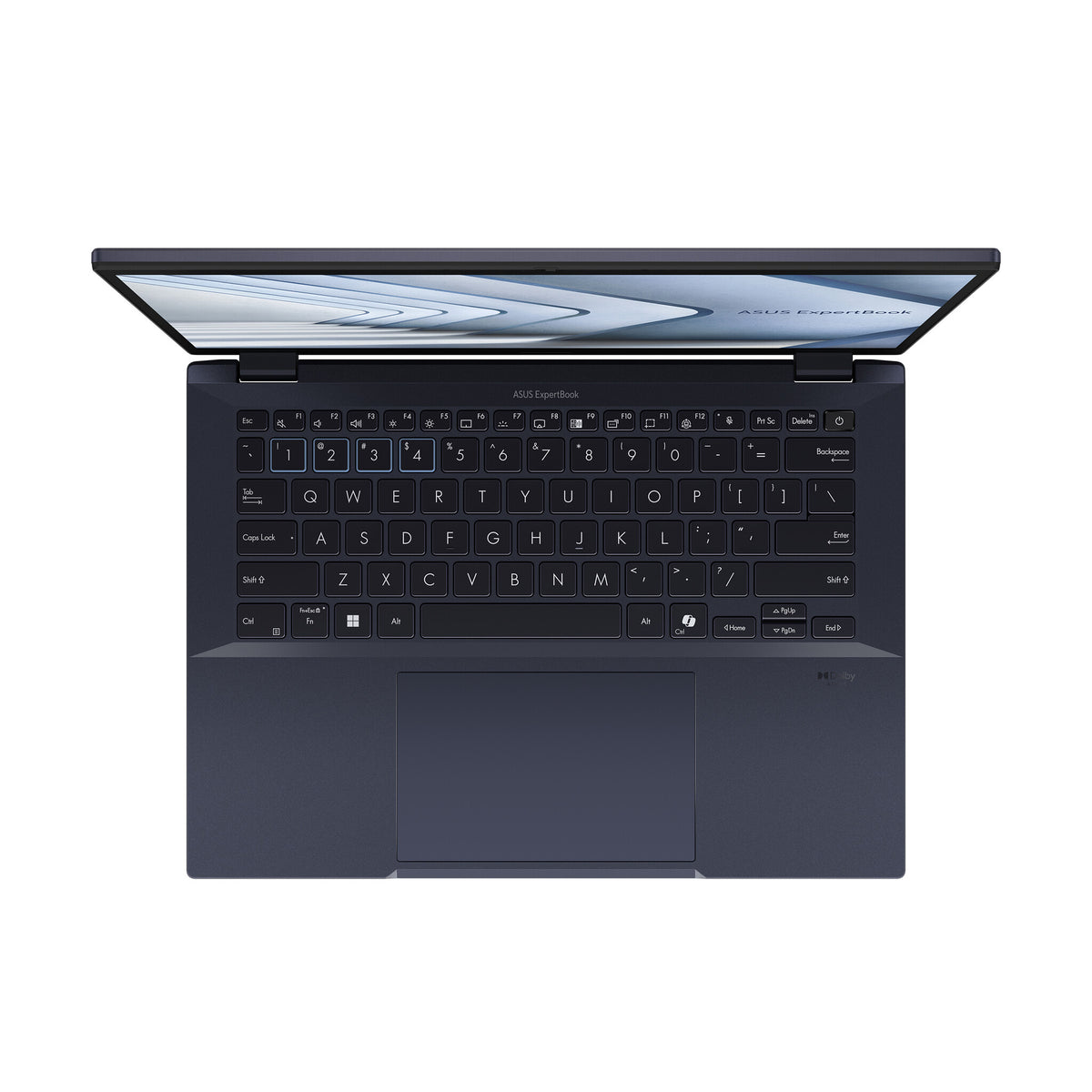 ASUS ExpertBook B5 Laptop - 35.6 cm (14&quot;) - Touchscreen - Intel Core Ultra 7 155U - 32 GB DDR5-SDRAM - 1 TB SSD - Wi-Fi 6E - Windows 11 Pro - Black