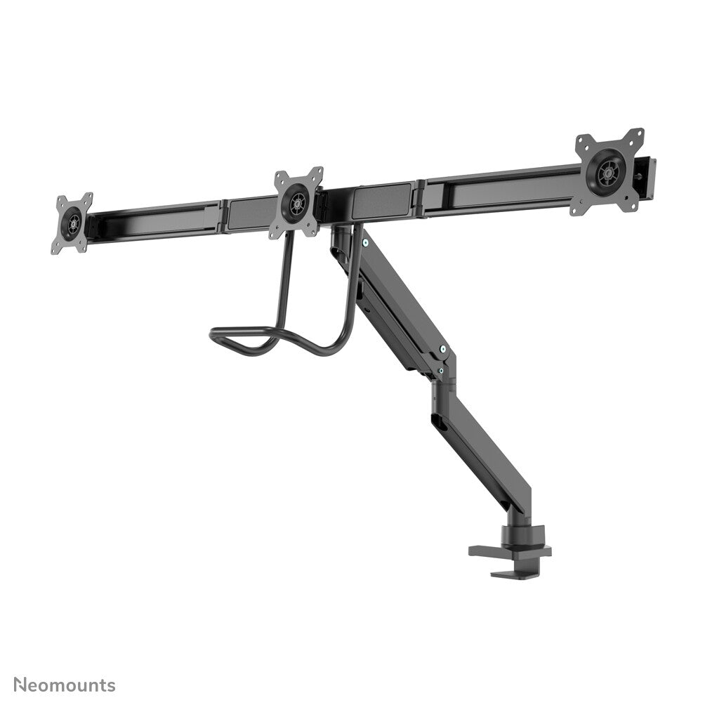 Neomounts NM-D775DX3BLACK - Desk monitor mount for 43.2 cm (17") to 68.6 cm (27")