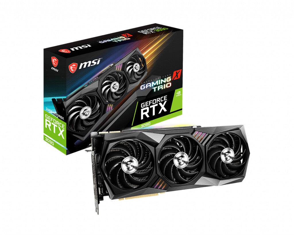 MSI GAMING X TRIO - NVIDIA 24 GB GDDR6X GeForce RTX 3090 graphics card