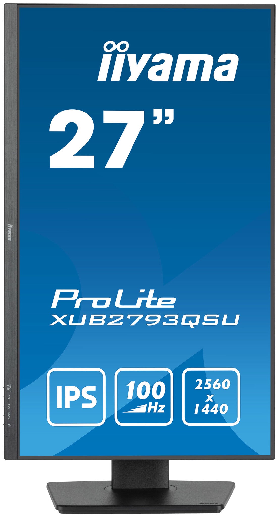 iiyama ProLite XUB2793QSU-B6 - 68.6 cm (27") - 2560 x 1440 pixels QHD LED Monitor