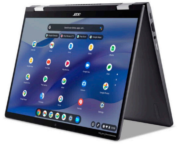 Acer Chromebook Enterprise Spin 714 - Touchscreen - 35.6 cm (14") - Intel® Core™ i3-1215U - 8 GB LPDDR4x-SDRAM - 128 GB SSD - Wi-Fi 6E - ChromeOS for Enterprise - Grey