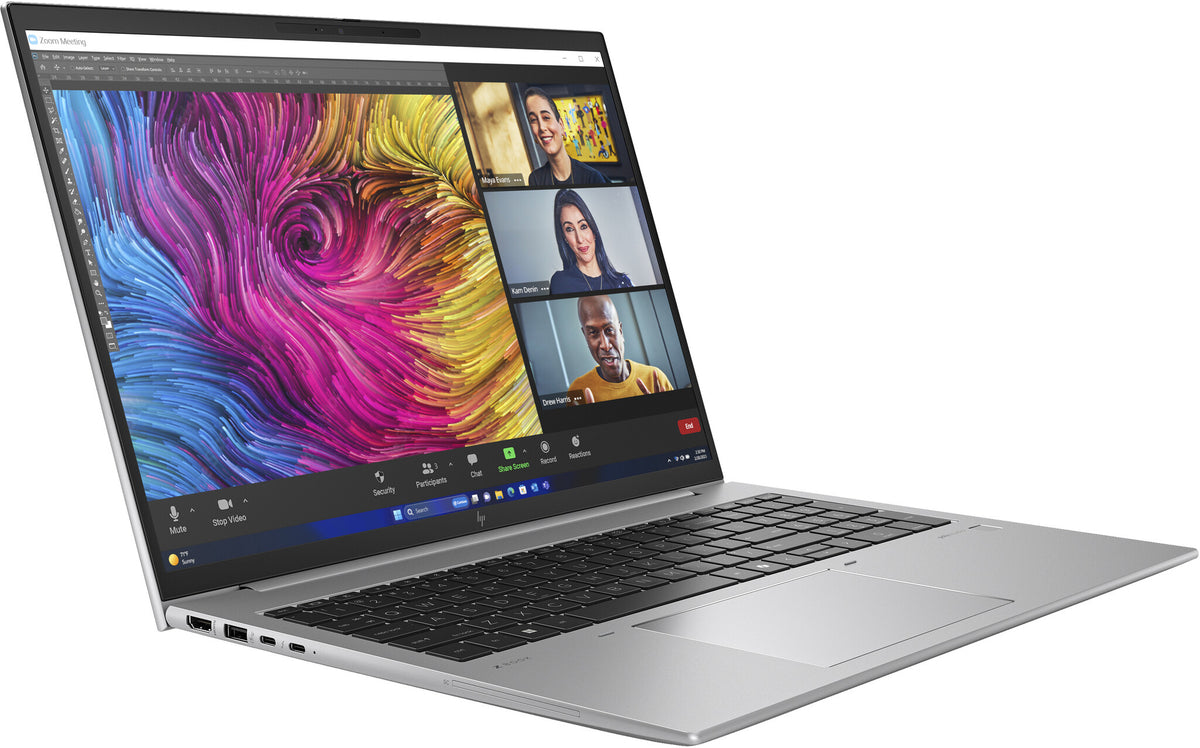 HP ZBook Firefly 16 G11 Laptop - 40.6 cm (16") - Intel Core Ultra 7 155H - 32 GB DDR5-SDRAM - 1 TB SSD - NVIDIA RTX A500 - Wi-Fi 6E - Windows 11 Pro - Silver