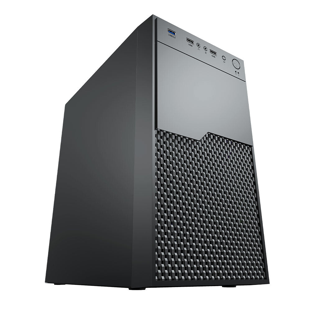VIDA Enterprise - MicroATX Mid Tower Case in Black