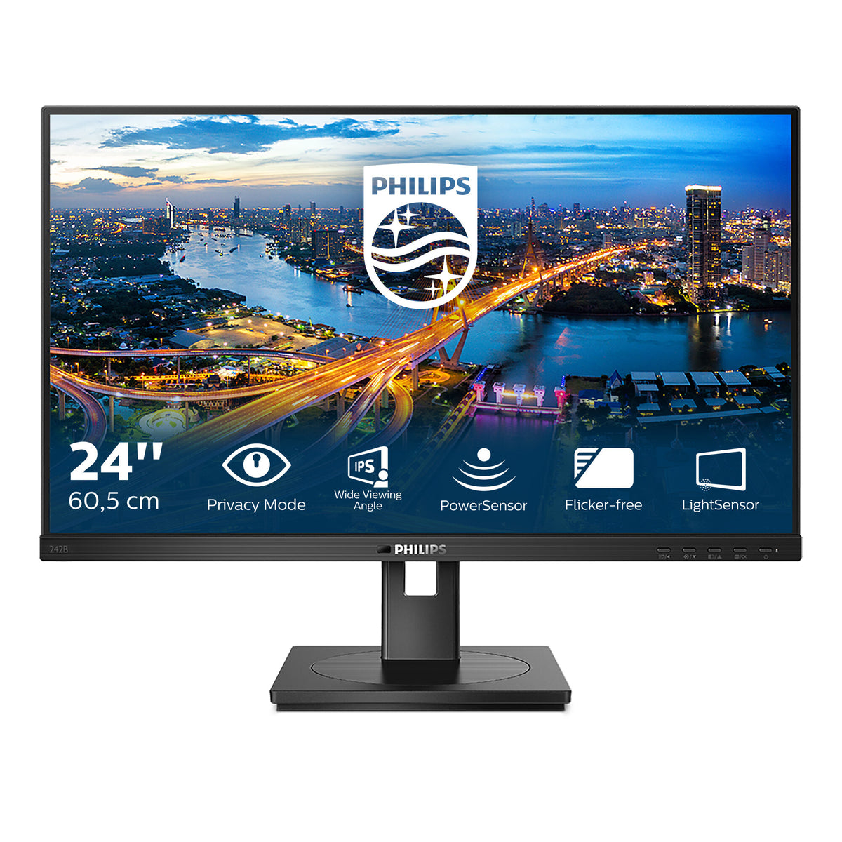 Philips B Line 242B1V/00 - 60.5 cm (23.8") - 1920 x 1080 pixels FHD Monitor