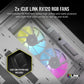Corsair iCUE LINK 2500X RGB - Micro ATX Mid Tower Case in White