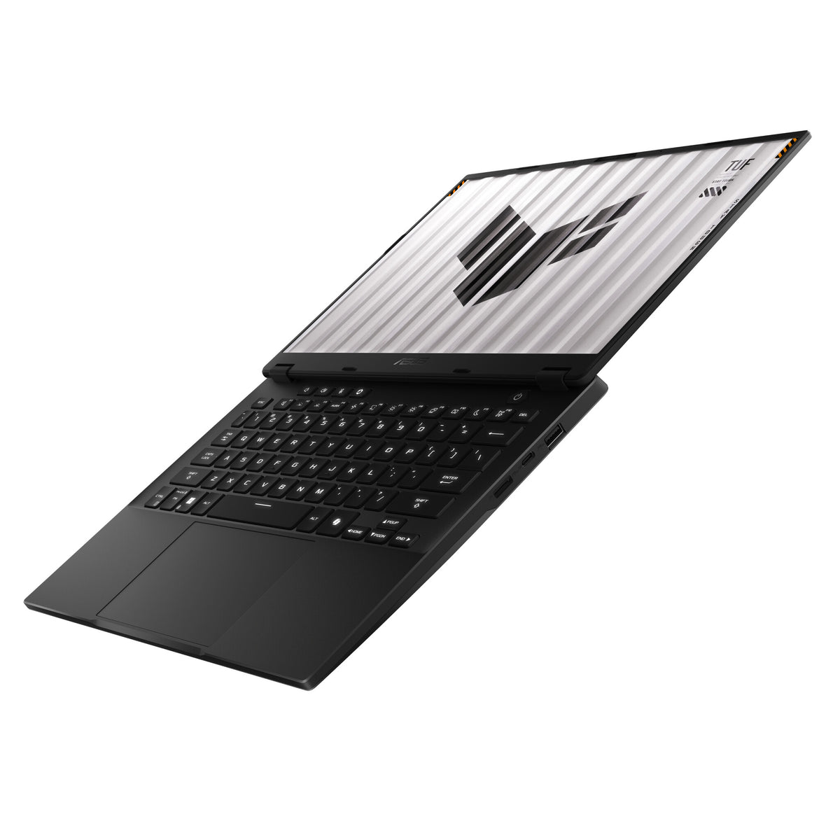 ASUS TUF Gaming FA401UV-RG004W Laptop - 35.6 cm (14") - AMD Ryzen™ 7 8845HS - 16 GB LPDDR5x-SDRAM - 1 TB SSD - NVIDIA GeForce RTX 4060 - Wi-Fi 6E - Windows 11 Home - Black / Grey