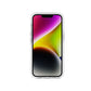 Tech21 Evo Crystal with MagSafe for iPhone 14 in Transparent / White