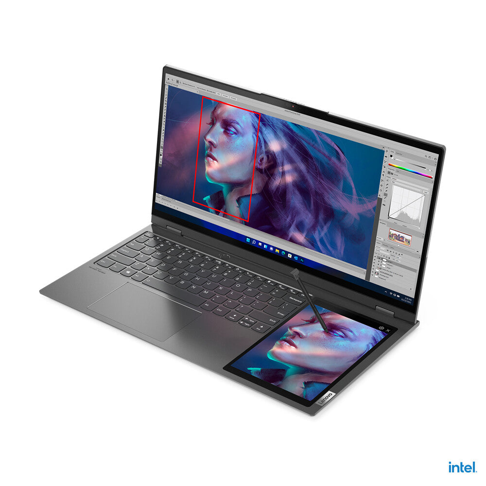 Lenovo ThinkBook Plus G3 IAP Laptop - 43.9 cm (17.3&quot;) - Touchscreen - Intel® Core™ i5-12500H - 16 GB LPDDR5-SDRAM - 512 GB SSD - Wi-Fi 6E - Windows 11 Pro - Grey