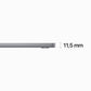 Apple MacBook Air Laptop - 38.9 cm (15.3") - Apple M2 - 16 GB RAM -  2 TB SSD - Wi-Fi 6 - macOS Ventura - Grey