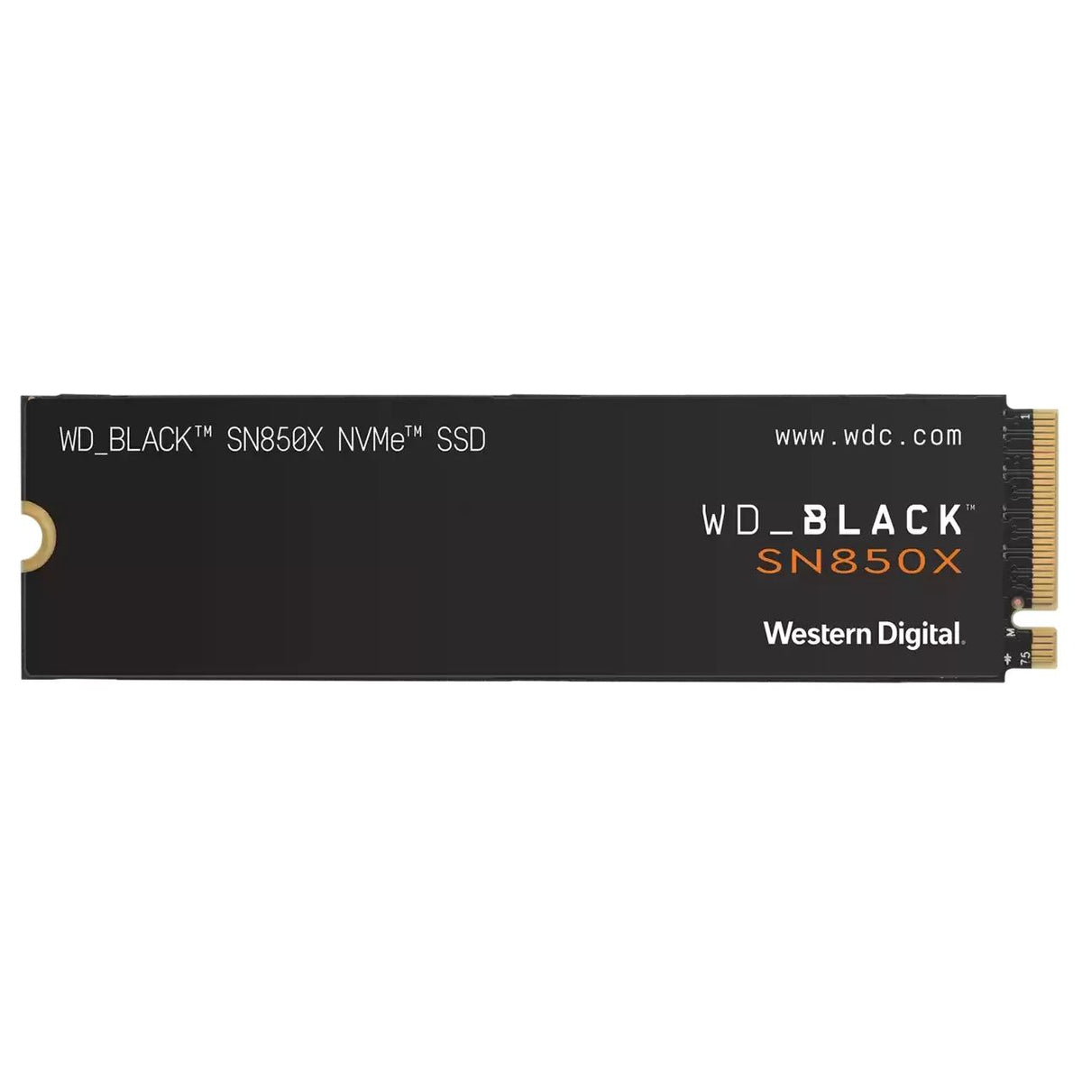 Western Digital WD_BLACK SN850X - PCI Express 4.0 NVMe M.2 SSD - 4 TB