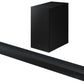 Samsung HW-B550 - Bluetooth Soundbar with Virtual DTS:X & Wireless Subwoofer in Black