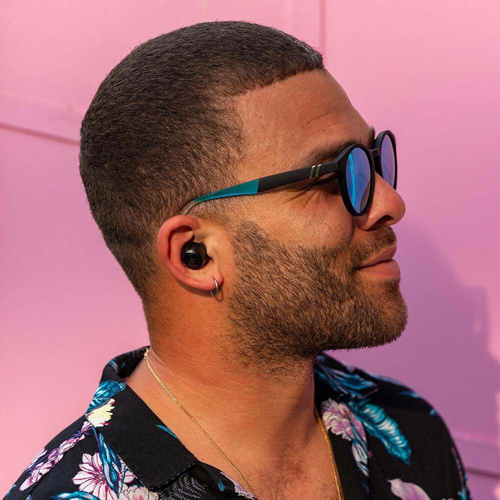 JLab GO Air POP - True Wireless Stereo (TWS) In-ear Bluetooth Earbuds in Black