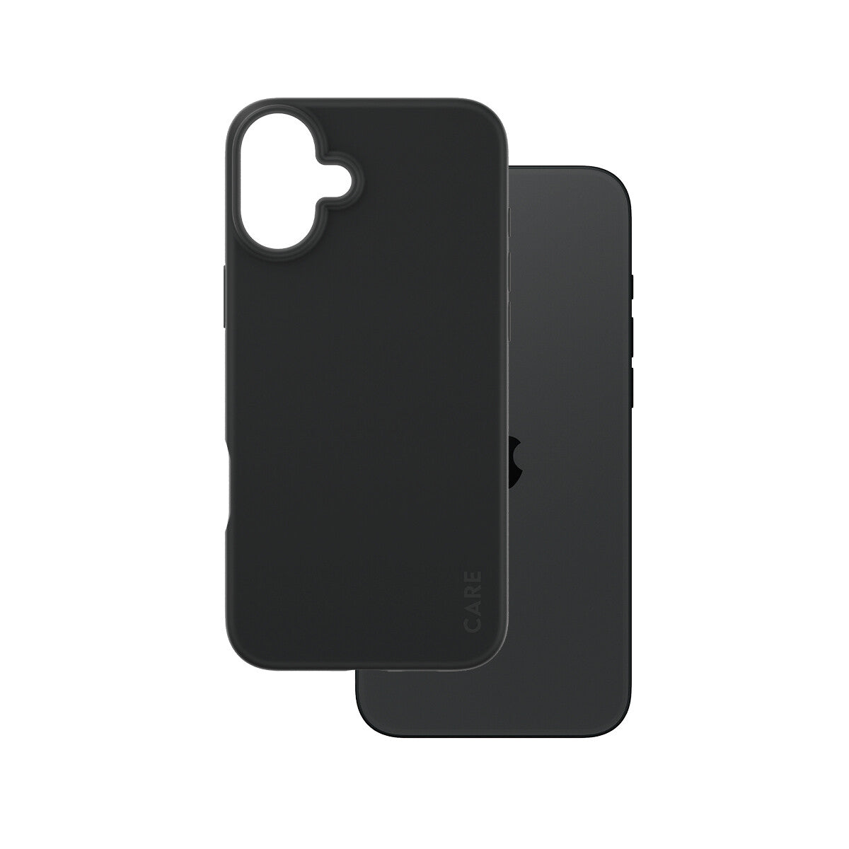 CARE by PanzerGlass® Fashionable Case for iPhone 16 Plus in Black