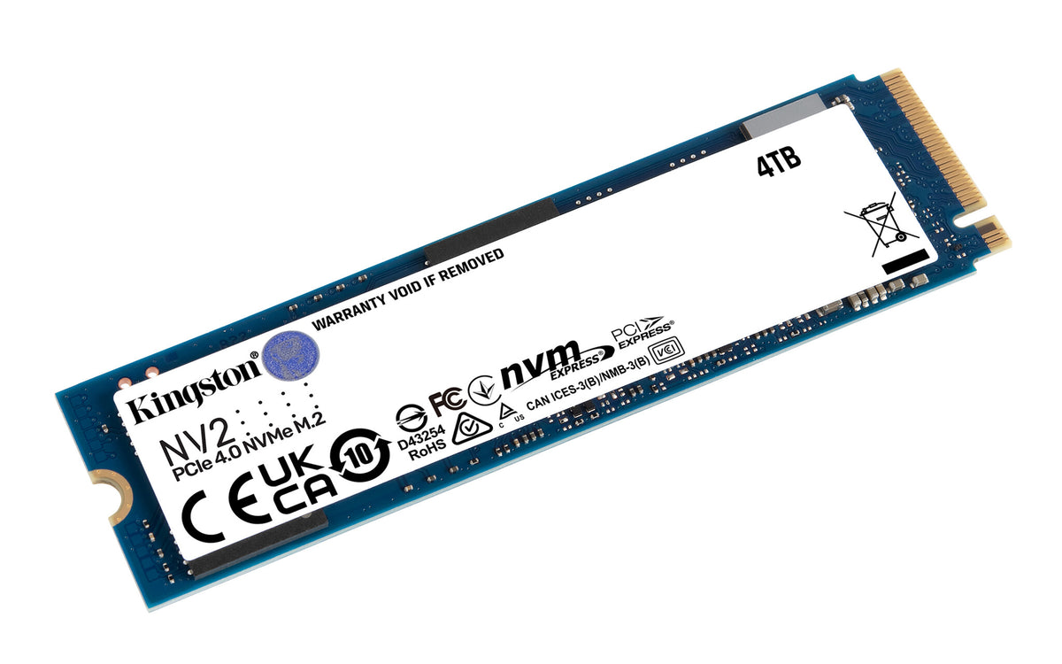 Kingston Technology NV2 - 2280 PCIe 4.0 NVMe M.2 SSD - 4 TB