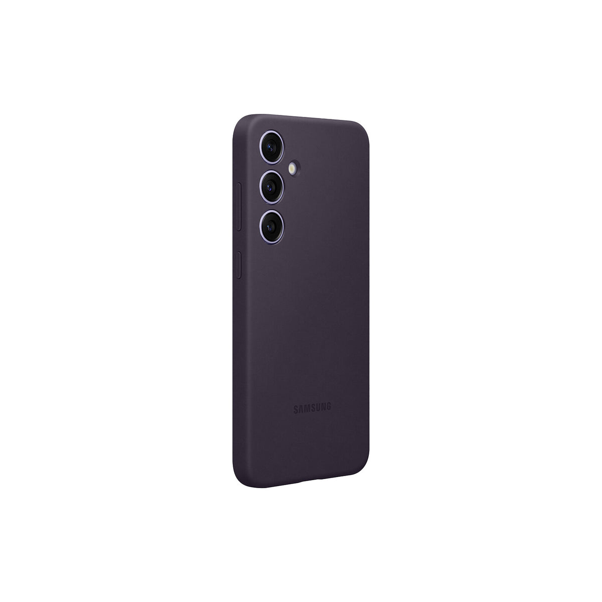 Samsung Silicone Case for Galaxy S24+ in Dark Violet