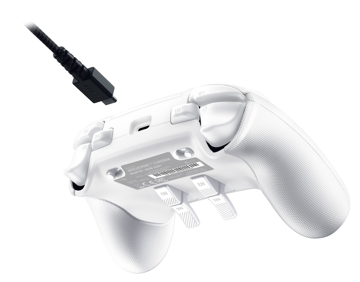 Razer Wolverine V2 Chroma - Wired Gamepad for PC / Xbox Series S|X in White