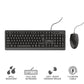 Trust Primo keyboard Mouse included USB QWERTY English Black