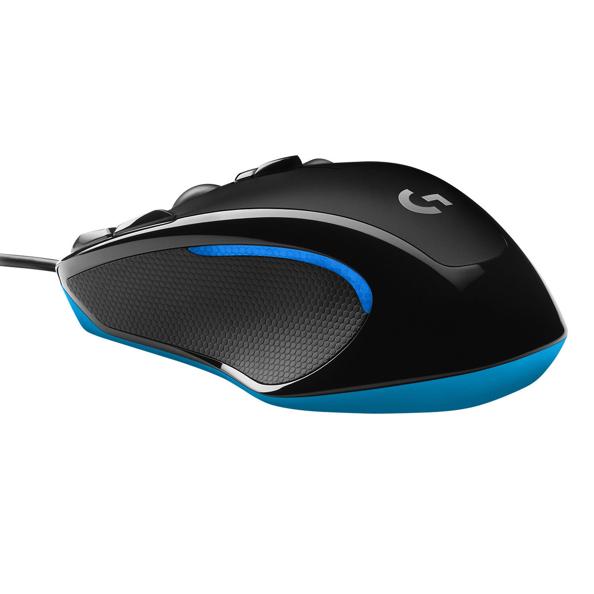 Logitech G - G300S Optical Gaming Mouse in Black / Blue - 2,500 DPI