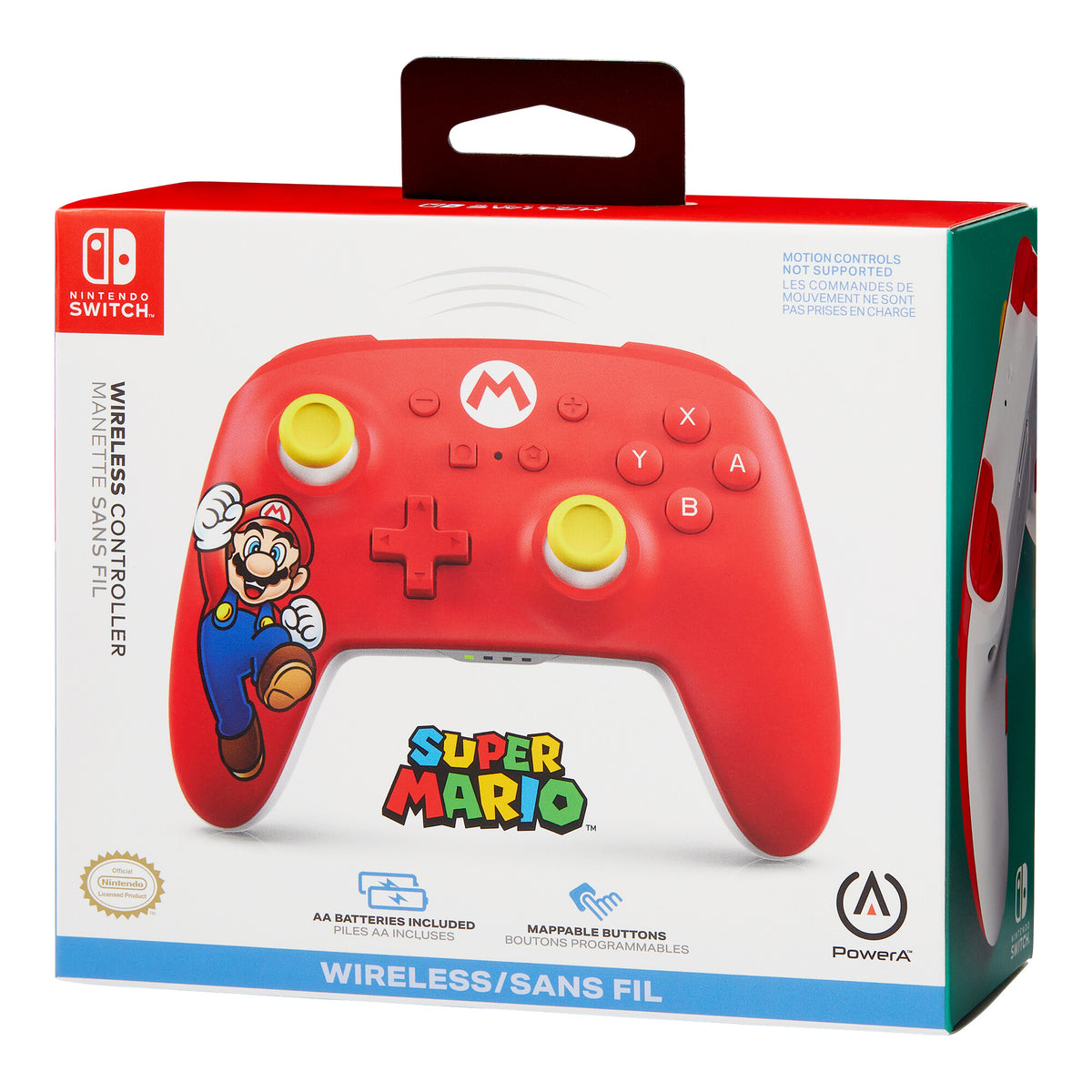 PowerA Wireless Gaming Controller for Nintendo Switch in Red