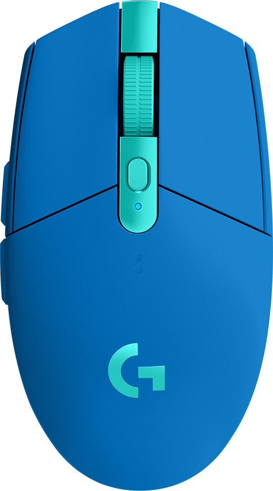 Logitech G - G305 LIGHTSPEED RF Wireless + Bluetooth Gaming Mouse in Blue - 12,000 DPI