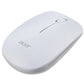 Acer - RF Wireless + Bluetooth Optical Mouse in White - 1,200 DPI