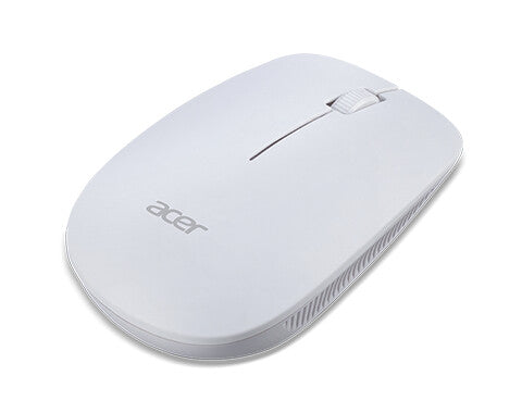 Acer - RF Wireless + Bluetooth Optical Mouse in White - 1,200 DPI