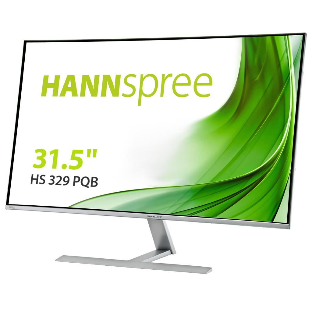Hannspree HS329PQB LED display 80 cm (31.5&quot;) 2560 x 1440 pixels Quad HD Aluminium, Black Monitor