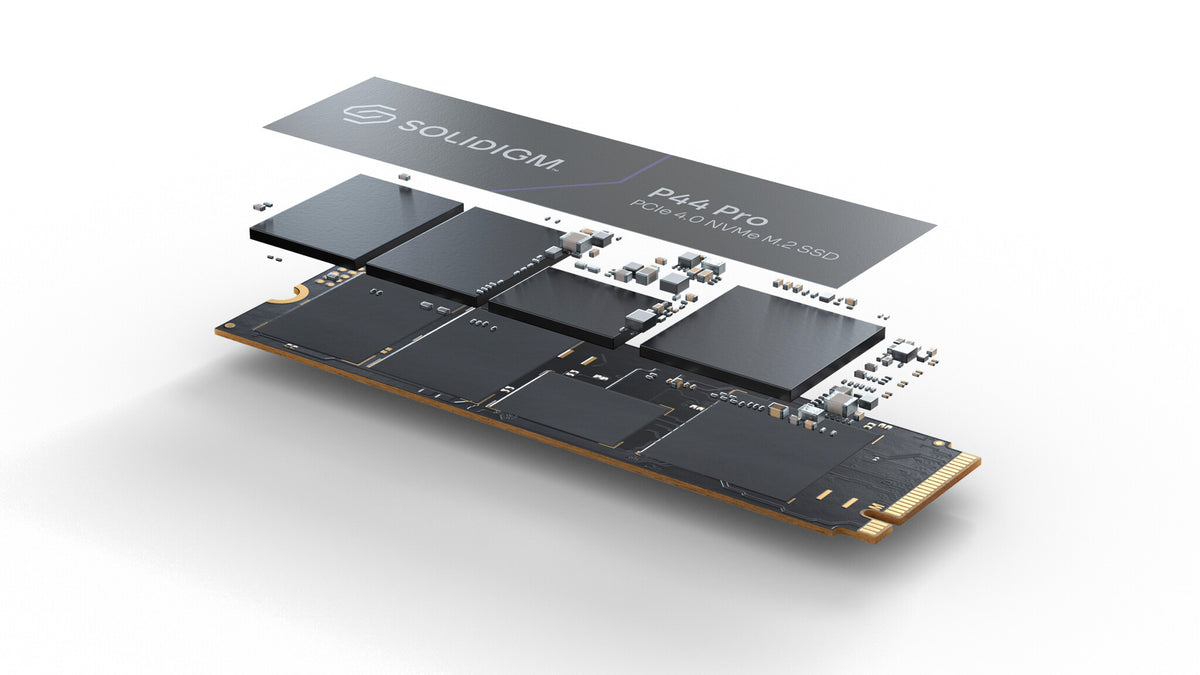 Solidigm P44 Pro - PCI Express 4.0 3D NAND NVMe M.2 SSD - 512 GB