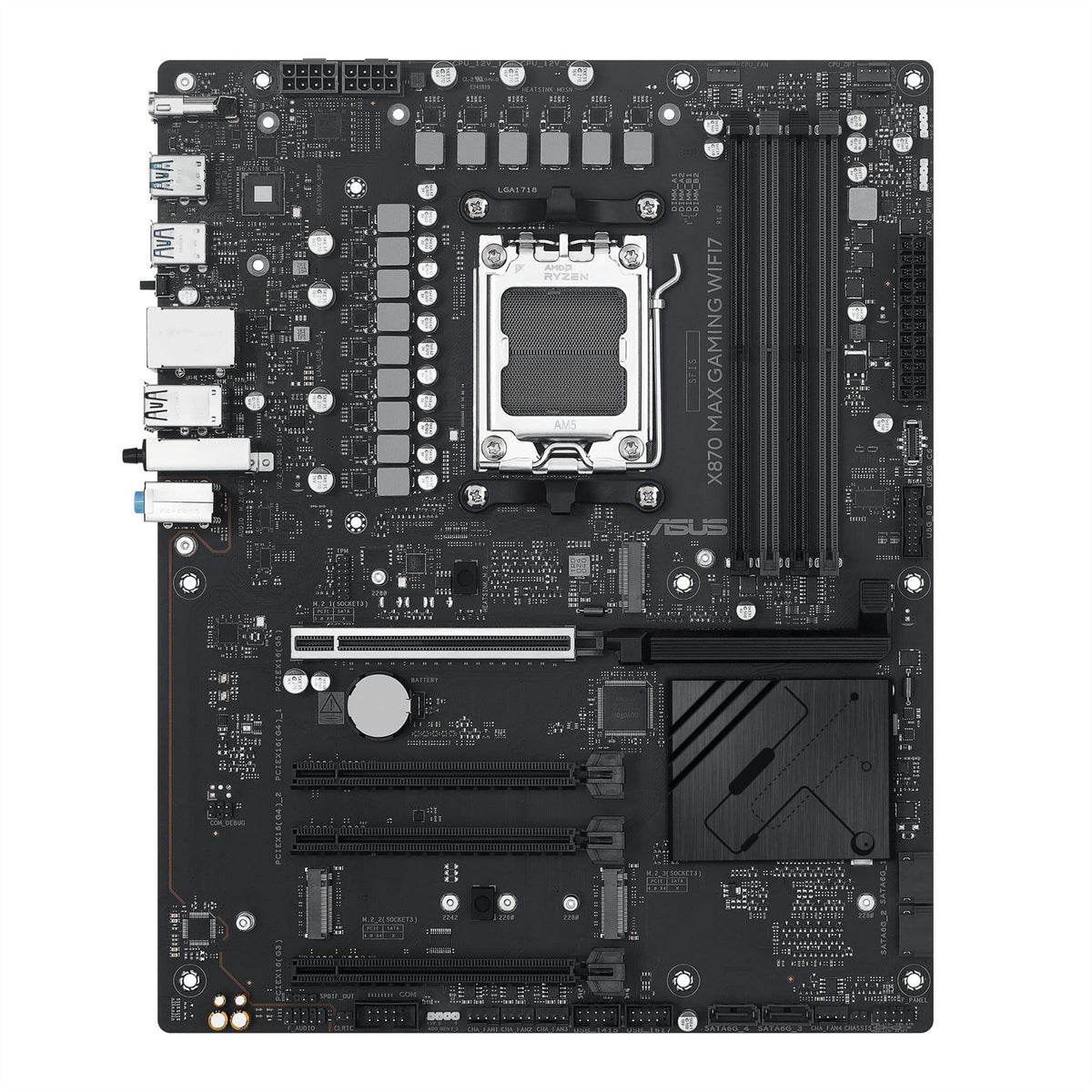 ASUS X870 MAX GAMING WIFI7 ATX motherboard - AMD X870 Socket AM5