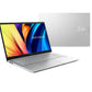 ASUS VivoBook Pro 15 Laptop - 39.6 cm (15.6") - AMD Ryzen™ 7 6800H - 16 GB LPDDR5-SDRAM - 512 GB SSD - NVIDIA GeForce RTX 3050 - Wi-Fi 6E - Windows 11 Home - Silver